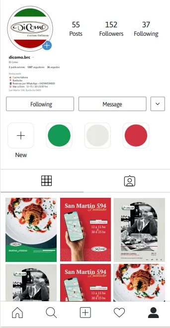 Trabajo principal realizado para Dicomo