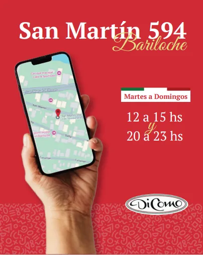 Publicación de Dicomo con ubicación y horarios