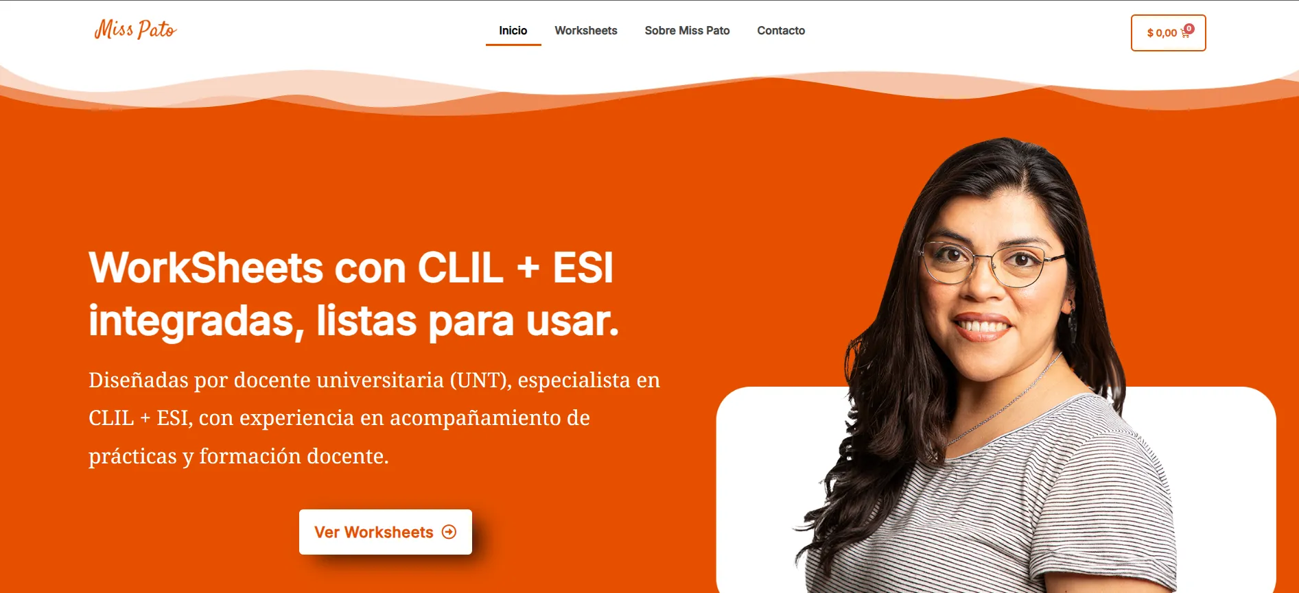 Trabajo principal realizado para Miss Pato Learning